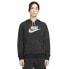 Толстовка с капюшоном женская Nike Sportswear Gym Vintage Чёрный