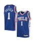 ფოტო #1 პროდუქტის Big Boys James Harden Royal Philadelphia 76ers Swingman Jersey - Icon Edition