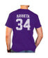 Фото #4 товара Men's Jake Arrieta Purple TCU Horned Frogs NCAA Baseball T-shirt