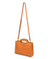 ფოტო #7 პროდუქტის Women's Genuine Leather Sleek Creek Crossbody Bag