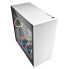 Sharkoon Pure Steel RGB - Midi Tower - PC - White - ATX - CEB - EATX - EEB - micro ATX - Mini-ITX - Steel - Tempered glass - Multi