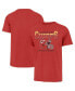 Фото #1 товара Men's Red Distressed Kansas City Chiefs Time Lock Franklin T-shirt