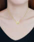 ფოტო #2 პროდუქტის Cubic Zirconia Framed 16" Pendant Necklace, Created for Macy's
