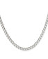 ფოტო #1 პროდუქტის Stainless Steel 4mm Box Chain Necklace