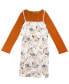 Фото #1 товара Платье для малышей Rare Editions Кордюровый сарафан "Гранд" с длинным рукавом