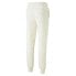 Puma Bmw Mms Essential Fleece Pants Mens White Casual Athletic Bottoms 53814407