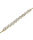 ფოტო #3 პროდუქტის Diamond Swirl Cluster Bolo Bracelet (1 ct. t.w.) in 14k Gold, Created for Macy's