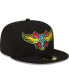 ფოტო #4 პროდუქტის Men's Black Modesto Nuts Copa De La Diversion 59FIFTY Fitted Hat