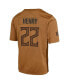 ფოტო #2 პროდუქტის Big Boys Derrick Henry Brown Distressed Tennessee Titans 2023 Salute To Service Limited Jersey