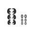 Фото #1 товара Jabra Evolve 65e Accessories Pack - Ear pad - Gel - Black