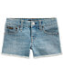 Фото #1 товара Little Girls Frayed Denim Shorts