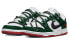 【定制球鞋】 Nike Dunk Low ESS "White Paisley" 复古腰果花 美式 解构 低帮 板鞋 女款 绿红 / Кроссовки Nike Dunk Low DJ9955-100