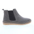 Фото #1 товара Diba True Yea Sayer 46015 Womens Gray Suede Slip On Ankle & Booties Boots