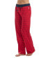 Фото #4 товара Women's Knit Drawstring-Waist Pajama Pants