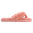 Фото #1 товара Puma Fluff Flip Flop Womens Pink Casual Slippers 38534908