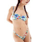 Фото #1 товара Motel farida blooming flower bikini bottom in blue