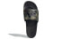 Фото #6 товара adidas Adilette Comfort Sandals 休闲运动拖鞋 黑绿迷彩 男女同款 / Сандалии Adidas Adilette Comfort GW1053