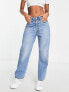 Фото #3 товара Levi's super high rise ribcage straight ankle jean in light wash
