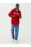 Фото #1 товара 3wam70102mk Kırmızı 401 Erkek Pamuk Jersey Sweatshirt