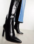 ASOS DESIGN Cancun knee high boots in black