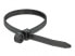Delock 18952 - Parallel entry cable tie - Polyamide - Black - -40 - 85 °C - 30 cm - 7.6 mm