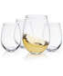 Spirits Stemless Wine Glass Set of 4