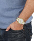 ფოტო #4 პროდუქტის Men's Swiss Chronograph V-Chrono Two-Tone Bracelet Watch 45mm