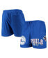 ფოტო #1 პროდუქტის Men's Royal Philadelphia 76ers Mesh Capsule Shorts