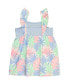 Фото #2 товара Toddler Girls Ruffle Strap Mixed Print Dress