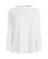 ფოტო #1 პროდუქტის Women's Sport Knit Funnel Neck Top