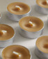 Фото #9 товара Pack of white lotus scented tealight candles (pack of 10)
