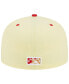 Фото #4 товара Men's Yellow Augusta GreenJackets Theme Nights Augusta Pimento Cheese 59FIFTY Fitted Hat