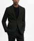 Фото #1 товара Men's Super Slim-Fit Stretch Fabric Suit Blazer