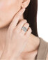 Výrazný ocelový prsten s kubickými zirkony Chic 75306A01