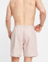 Фото #2 товара ASOS DESIGN 2 pack swim shorts in mid length in pink/light grey SAVE