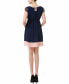 ფოტო #2 პროდუქტის Maternity Nell Lace Trimmed Colorblock Dress