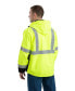 Men's Hi Vis Class 3 Hooded Softshell Jacket