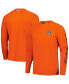 ფოტო #1 პროდუქტის Men's Orange Auburn Tigers Terminal Tackle Omni-Shade Raglan Long Sleeve T-shirt