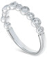 ფოტო #3 პროდუქტის Diamond Bezel Band (3/8 ct. t.w.) in 14k White Gold