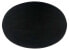 Leder Tischset KANON oval schwarz