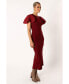 ფოტო #6 პროდუქტის Cally Ruffle Sleeve Maxi Dress