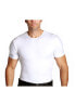 Фото #7 товара Insta Slim Men's Compression Short Sleeve Crew-Neck T-Shirt
