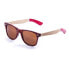 Bamboo Natural / White / Red