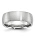 ფოტო #1 პროდუქტის Cobalt Satin Half Round Wedding Band Ring