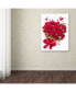 Фото #3 товара The Macneil Studio 'Valentine Roses' Canvas Art - 24" x 32"