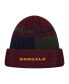 Фото #1 товара Men's Burgundy Cincinnati Bengals Speckled Cuffed Knit Hat