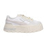 Фото #1 товара Puma Mayze Stack Thrifted Platform Womens White Sneakers Casual Shoes 39276801