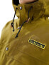 Volcom Longo pullover ski jacket in khaki