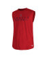 Men's Red Los Angeles Angels Team Muscle Tank Top