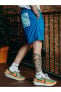 Фото #2 товара Sportswear Men's Woven Flow Shorts Blue Havuz ve Günlük Stil Astarlı Şort
